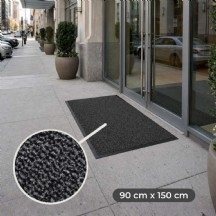 Aquila Kir ve Nem Tutucu Kapı Önü Temizlik Paspası Antrasit 90x150 cm