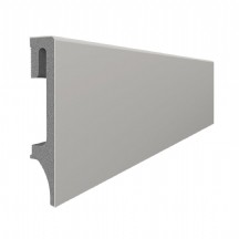 Espumo Kompozit Süpürgelik 8 cm Koyu Gri | Suya Dayanıklı Parke Duvar Süpürgelik 2,40 m ESP203